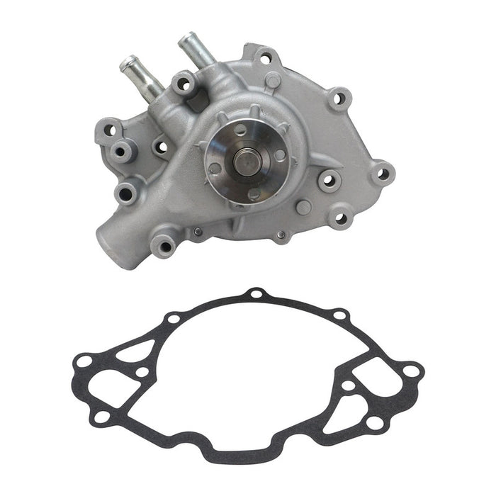 Water Pump Aluminium Mechanical, OE Replacement, Early RH Inlet SB Ford 289-302-351 Windsor, - PFEWP-250807-AL