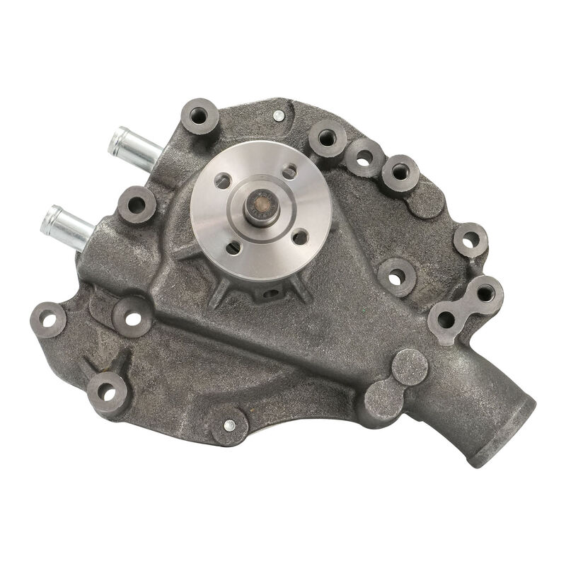 Proflow Replacement Water Pump, Cast Iron SB Ford 289-351 Windsor, Left Hand Inlet, Satin Finish, Each - PFEWP-8210-CI