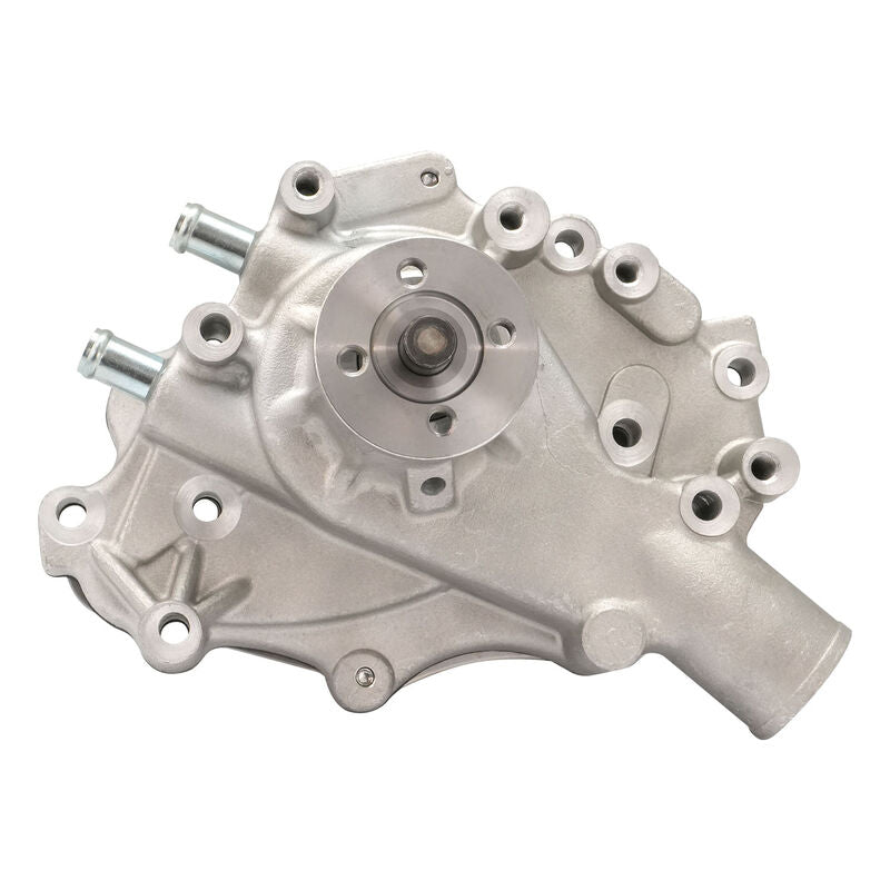 Proflow Replacement Water Pump, Cast Aluminium Ultra Cool, SB Ford 289-351 Windsor, Left Hand Inlet, Satin Finish, Each - PFEWP-8210