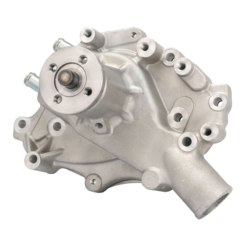 Proflow Replacement Water Pump, Cast Aluminium Ultra Cool, SB Ford 289-351 Windsor, Left Hand Inlet, Satin Finish, Each - PFEWP-8210 PFEWP-8210