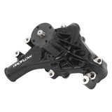 Proflow Water Pump, CoolMax Mechanical, Long, High-Volume, Aluminium Black Powedercoat, Natural, SB Chev, Each - PFEWP-8811BK PFEWP-8811BK