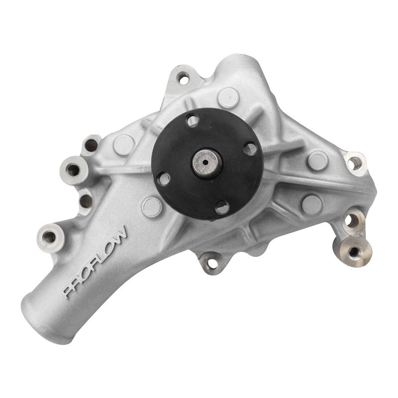 Proflow Water Pump, CoolMax Mechanical, Long, High-Volume, Aluminium, Natural, SB Chev, Each - PFEWP-8811