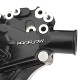 Proflow Water Pump, CoolMax, Mechanical, High-Volume, Aluminium, Black, LH Inlet For Ford 289,302 351W Each - PFEWP-8843BK