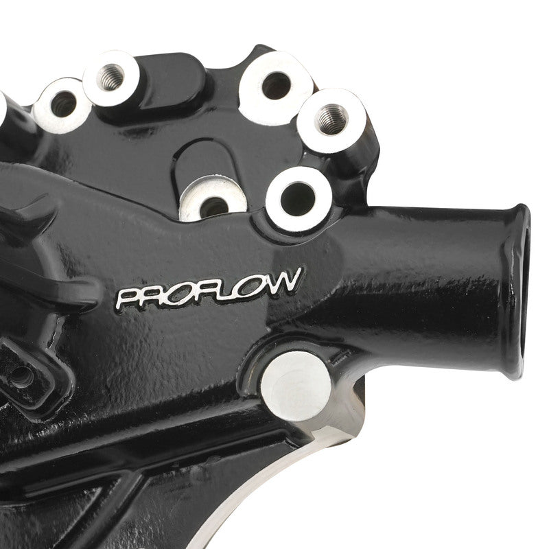Proflow Water Pump, CoolMax, Mechanical, High-Volume, Aluminium, Black, LH Inlet For Ford 289,302 351W Each - PFEWP-8843BK