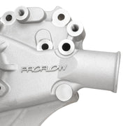 Proflow Water Pump, CoolMax, Mechanical, High-Volume, Aluminium, Natural, LH Inlet For Ford 289,302 351w Each - PFEWP-8843