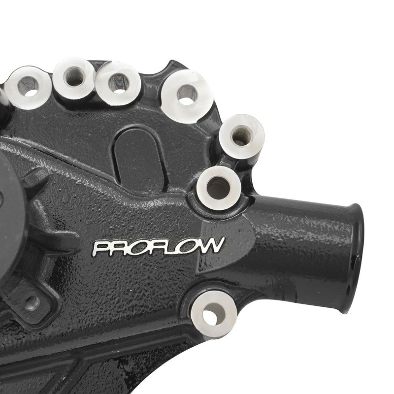 Proflow Water Pump, CoolMax, Mechanical, High-Volume, Aluminium, Black Powdercoat , For Ford 302 351C Each - PFEWP-8844BK