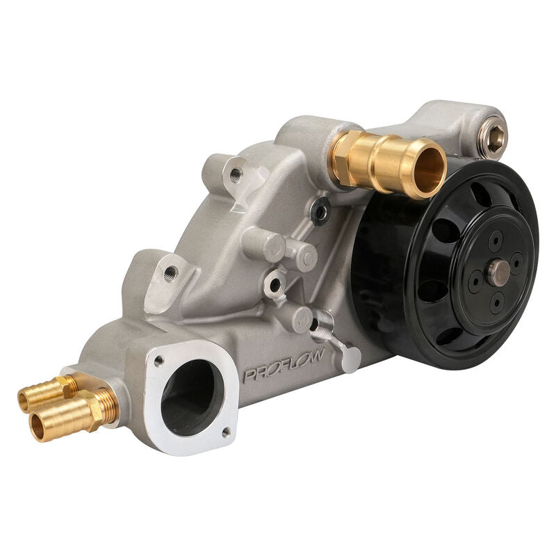 Proflow Performance Water Pump, CoolMax, Mechanical, High-Volume, For LS Holden/Chevrolet, Aluminium, Natural - PFEWP-8893