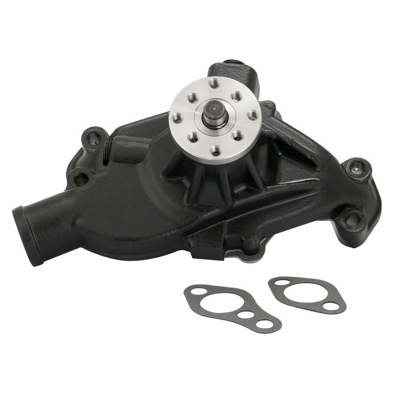 Proflow Replacement Water Pump, Cast Aluminium Ultra Cool, SB Chev, Short Style, Black Finish, Each - PFEWP-9208BK