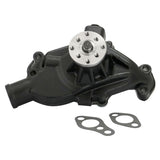 Proflow Replacement Water Pump, Cast Aluminium Ultra Cool, SB Chev, Short Style, Black Finish, Each - PFEWP-9208BK
