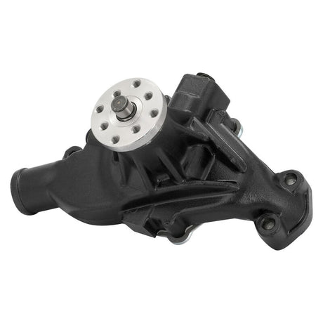 Proflow Replacement Water Pump, Cast Aluminium Ultra Cool, SB Chev, Short Style, Black Finish, Each - PFEWP-9208BK PFEWP-9208BK