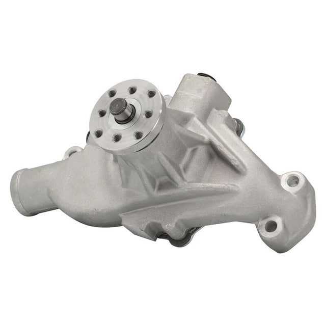 Proflow Replacement Water Pump, Cast Aluminium Ultra Cool, SB Chev, Short Style, Satin Finish, Each - PFEWP-9208 PFEWP-9208