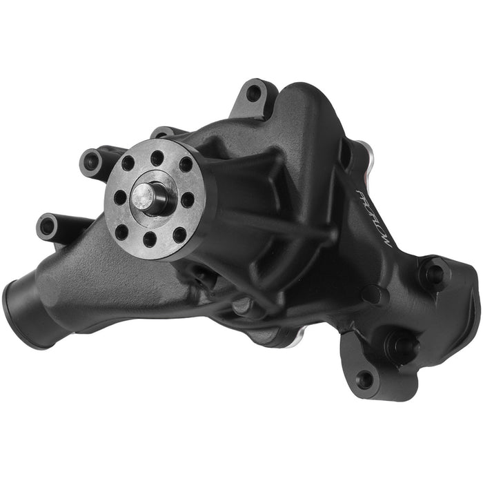 Proflow Water Pump, Cast Aluminium Ultra Cool, SB Chev Long Style, Black Finish, Each - PFEWP-9240BK