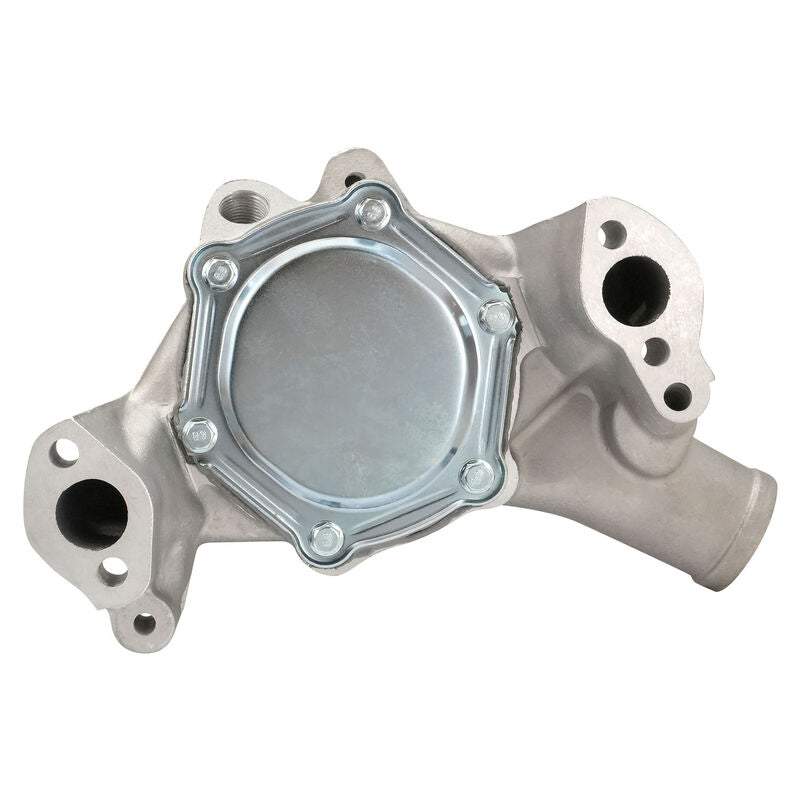 Proflow Replacement Water Pump, Cast Aluminium Ultra Cool, SB Chev Long Style, Satin Finish, Each - PFEWP-9240