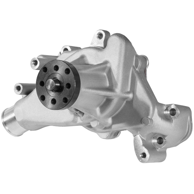 Proflow Water Pump, Cast Aluminium Ultra Cool 8 Blade, Sb Chev Long Style, Satin Finish, Each - PFEWP-9241 PFEWP-9241