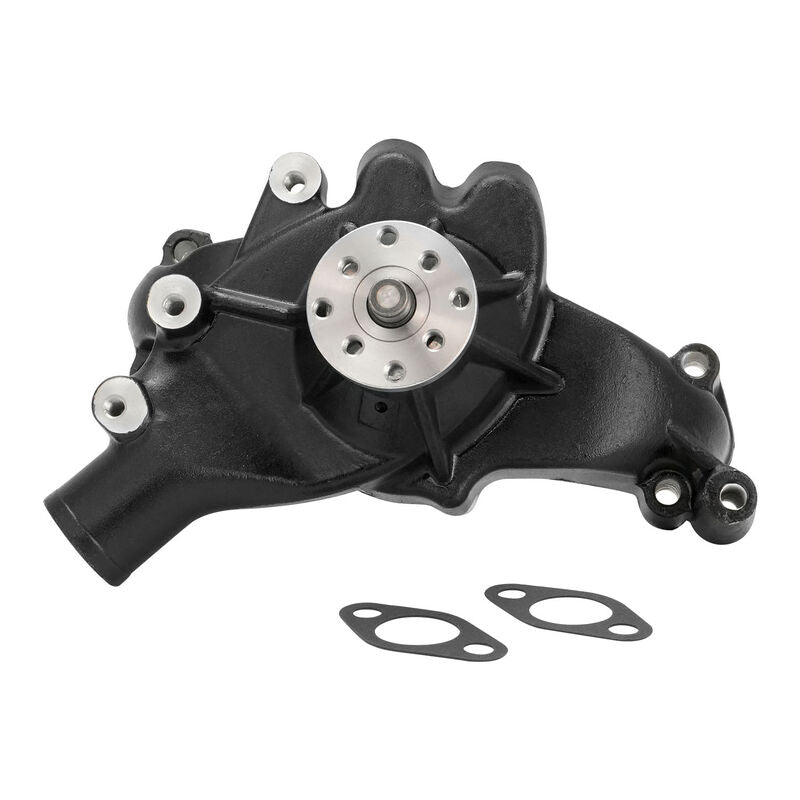 Proflow Replacement Water Pump, Cast Aluminium Ultra Cool, BB Chev, Long Style, Black Finish, Each - PFEWP-9242BK