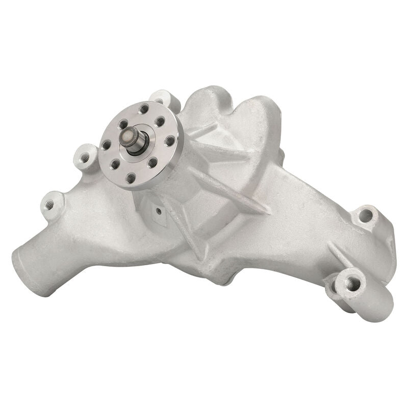 Proflow Replacement Water Pump, Cast Aluminium Ultra Cool, BB Chev, Long Style, Satin Finish, Each - PFEWP-9242 PFEWP-9242