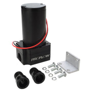 Proflow Water Pump, Electrical, 25 gpm, Billet Aluminum, Black Anodized, 3/4 in. NPT, Remote Inline Mount - PFEWPB4808-BK PFEWPB4808-BK