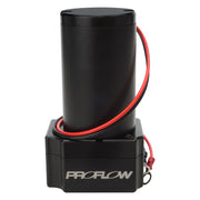 Proflow Water Pump, Electrical, 25 gpm, Billet Aluminum, Black Anodized, 3/4 in. NPT, Remote Inline Mount - PFEWPB4808-BK