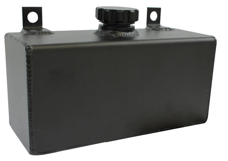 Proflow Windshield Washer Reservoir, Universal, Fabricated Aluminium 100x 210 x 82mm, Black Anodised - PFEWTH2BK PFEWTH2BK