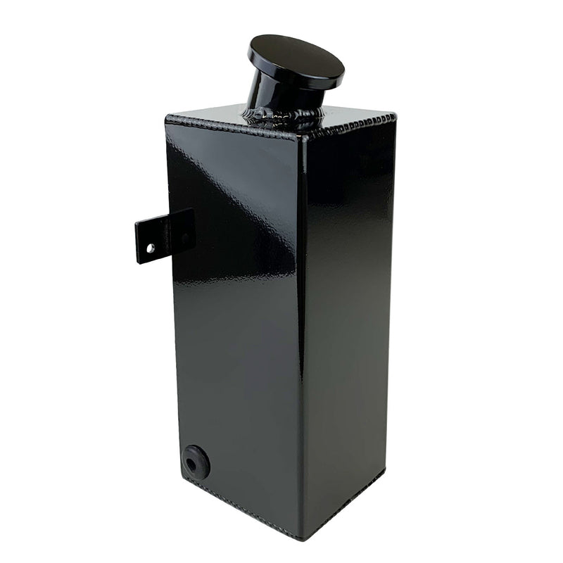 Proflow Windshield Washer Reservoir, Universal, Fabricated Aluminium 200x 150 x 82mm, Black Powder Coat - PFEWTV2BK PFEWTV2BK