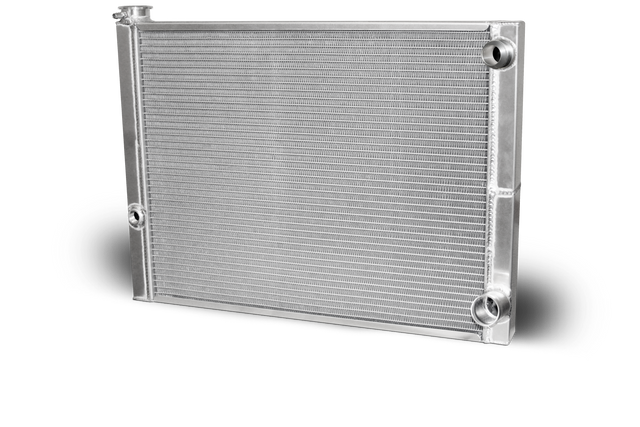 AFCO Double Pass Radiator Chevy 27.5 X 19 X 1.50 Core -20 Male Inlet - 80185NDP-20 80185NDP-20