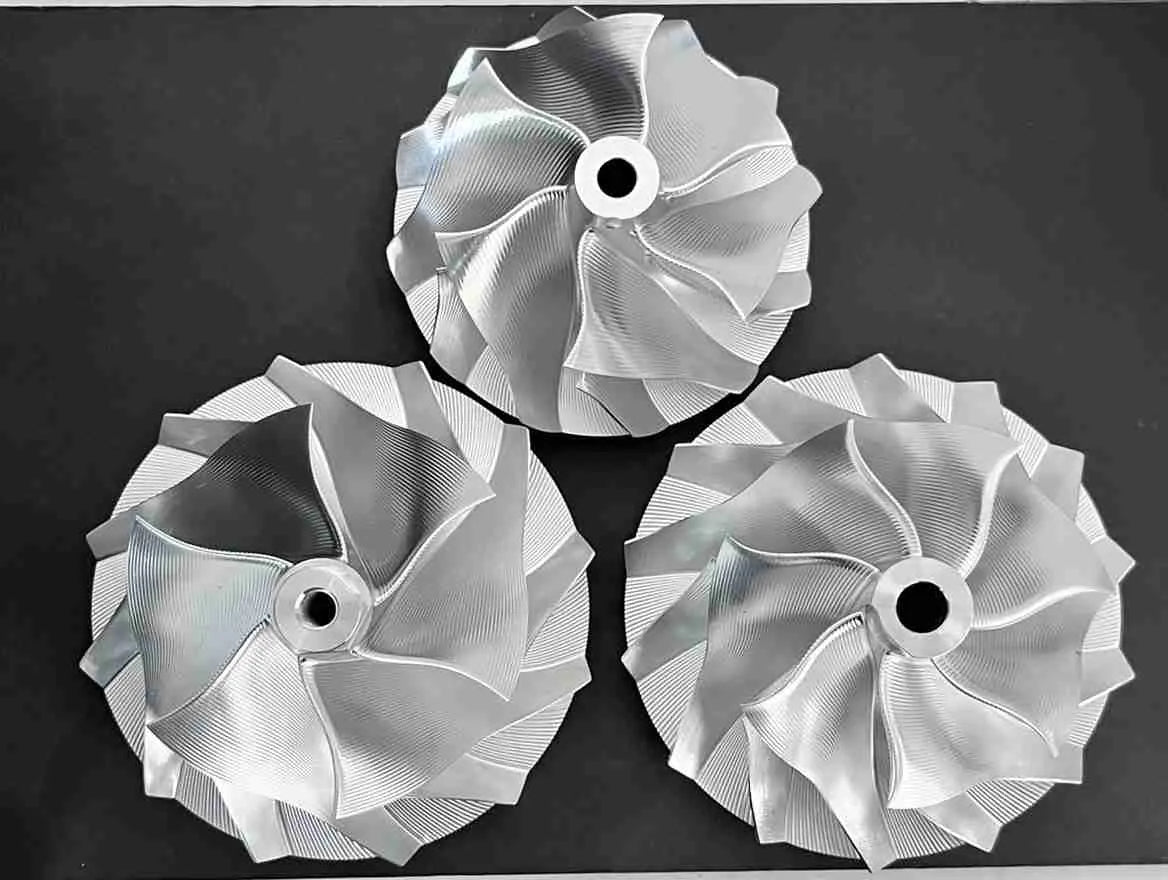 Pulsar PSR 5449A Curved Point Milled Compressor Wheel Dual Ball Bearing Turbocharger HP Rating 660
