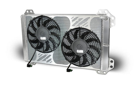 AFCO 2010-2014 Ford Raptor/F150 Heat Exchanger With Fans - 80284PRO 80284PRO