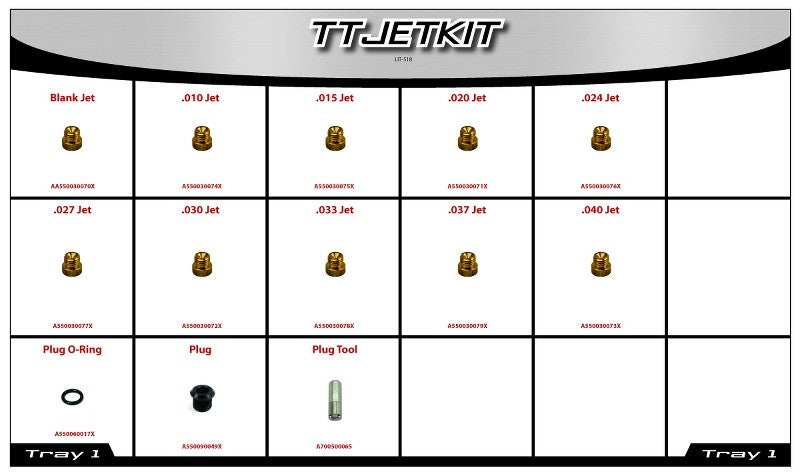 AFCO Rebuild Kit - Compression Jets - TTJETKIT TTJETKIT