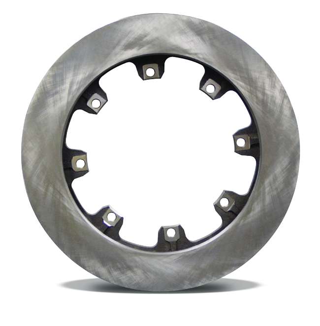 AFCO Cast Iron Brake Rotor Flat Straight 32 Vane .810 Inches Thick 12.19 Inches Diameter 8 Bolt - 9850-6221 9850-6221