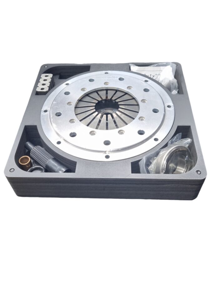 Stage 9 SR20 Twin Plate - 225mm Swaggle Ceramic Clutch Kit - 1250nm - Drews 225-TWIN-SR-RWD-DRIFT-5