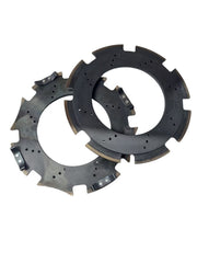 Stage 9 RB Twin Plate - 225mm Swaggle Ceramic Clutch Kit - 1250nm - Drews 225-TWIN-RB-SSCC-4