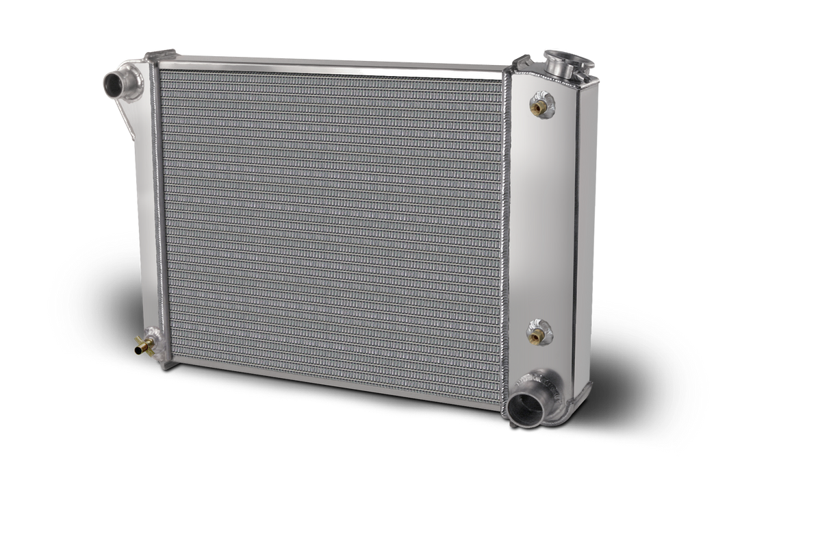 AFCO 1968-74 Nova Aluminum Radiator and Shroud - 80288-B-SP-N 80288-S-NA-Y