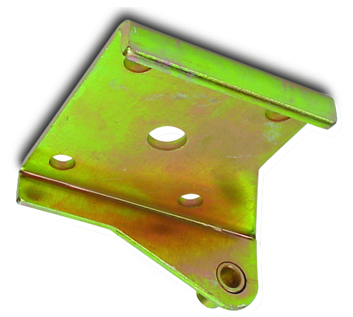 AFCO Steel Lower Leaf Spring Plate Coil-Over Style Left Hand - 20249 20249