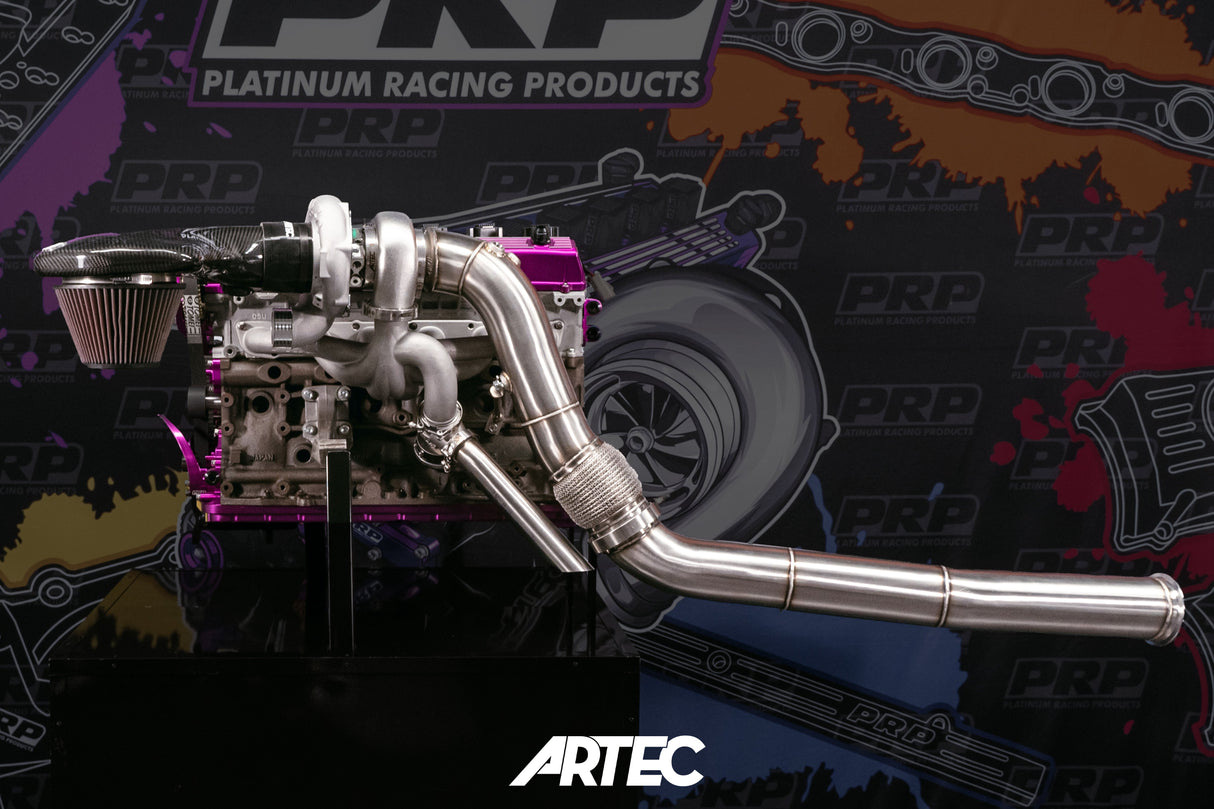 ARTEC Nissan RB26 4" V-Band Downpipe