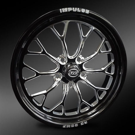 RC Comp Impulse 17" x 6" Front Wheel, Black (RCCFW37C1Q-14E) RCCFW37C1Q-14E