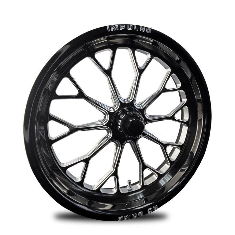 RC Comp Impulse 15" x 3.5" Front Wheel, Black with Eclipse Finish (RCCS53504-14E) RCCS53504-14E