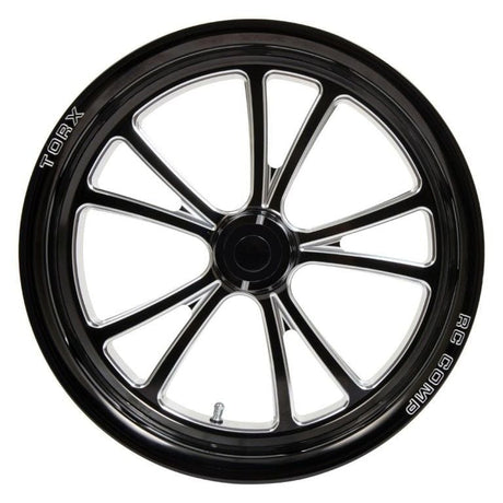 RC Comp Torx 15" x 3.5" Front Wheel, Black with Eclipse Finish (RCCS53509-01E) RCCS53509-01E