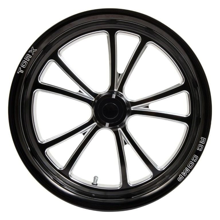 RC Comp Torx 15" x 3.5" Front Wheel, Black with Eclipse Finish (RCCS53509-01E) RCCS53509-01E