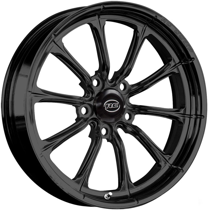 RC Comp Exile 15" x 3.5" Front Wheel, Black (RCCS53511-02B)