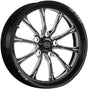 RC Comp Exile-S 17" x 4.5" Front Wheel, Black with Eclipse Finish (RCCS74532-05E)