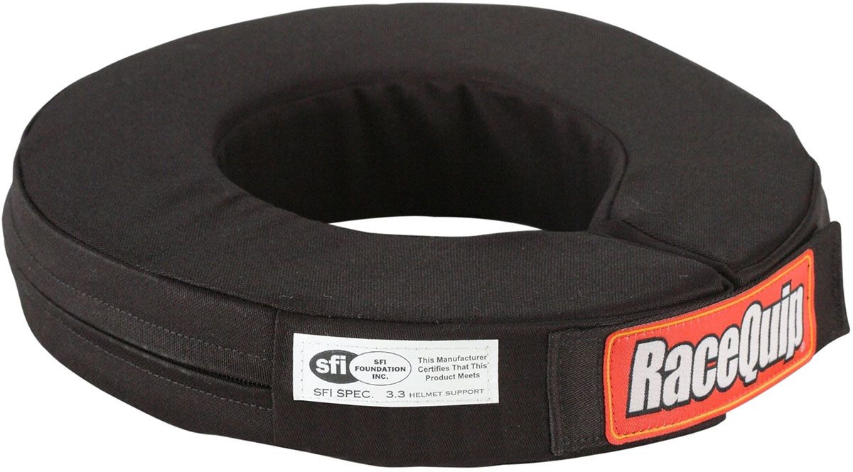 Racequip SFI 3.3 Neck Brace Collar, Black (RQ3370097RQP)