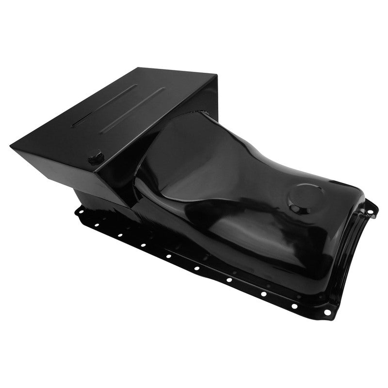 RTS Oil Pan, SB For Ford 302-351C, 408 Stroker, Steel Black, 6.5 lt, Windage Tray, suit early Falcon, each - RTS-2001 RTS-2001