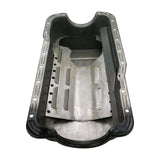 RTS Oil Pan, SB Ford 289-302W, 347 Stroker, Steel Black, 6.5 Lt, Windage Tray, Suit Early Falcon, Each - RTS-2002