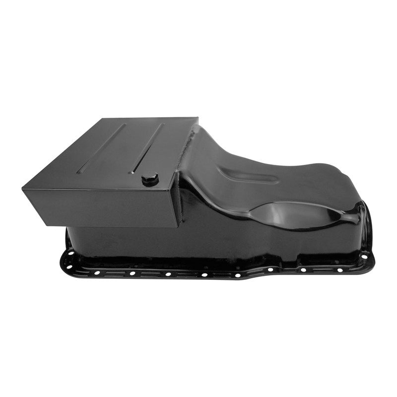 RTS Oil Pan, SB For Ford 351W, 408 Stroker, Suit Early Falcon, Steel, Black, 6.5L - RTS-2003