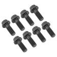 RTS/ARP M10 x 1.25 Flexplate/Flywheel Bolt Kit, 1.050" UHL, Suit Billet Flexplate, For Ford Barra BA/BF/FG & Toyota, 4AGE, 1JZ/2JZ Set of 8 - RTS-203-2802 RTS-203-2802