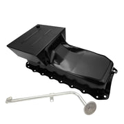 RTS Oil Pan, For Holden V8 253-308, 355 Stroker, Steel, Black, 6.5 LT Capacity, Holden HQ-WB, Torana LH-LX, Includes Matching RTS-3318 Pick Up, Kit - RTS-2101KIT RTS-2101KIT