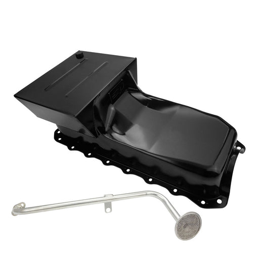 RTS Oil Pan, For Holden V8 253-308, 355 Stroker, Steel, Black, 6.5 LT Capacity, Holden HQ-WB, Torana LH-LX, Includes Matching RTS-3318 Pick Up, Kit - RTS-2101KIT RTS-2101KIT