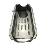 RTS Oil Pan, SB Chev, SHP Block, Right side Dipstick, 427 Stroker, Steel Black, Windage Tray, Crank Scraper, Suit HQ-WB Holden, each - RTS-2201-SHP