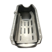 RTS Oil Pan, SB Chev, SHP Block, Right side Dipstick, 427 Stroker, Steel Black, Windage Tray, Crank Scraper, Suit HQ-WB Holden, each - RTS-2201-SHP