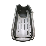 RTS Oil Pan, SB Chev, 427 Stroker, Steel, Black, Windage Tray, Crank Scraper, Suit HQ-WB Holden, Each - RTS-2201
